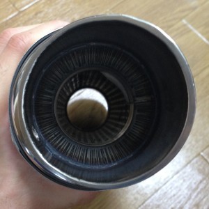 LCIマフラー_バッフル脱